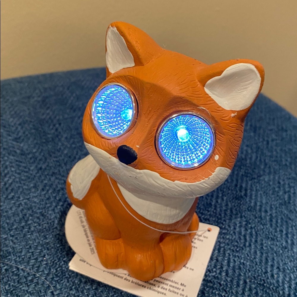 Cute Fox Solar Garden Light